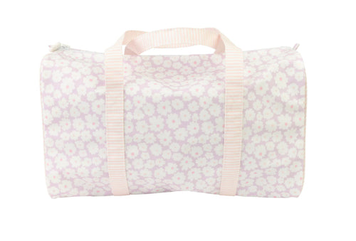The Duffle Bag - Lavender Daisies