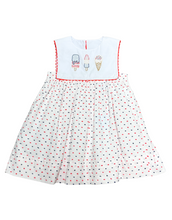 Load image into Gallery viewer, Popsicle Trio Swiss Dot Dress