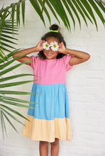 Load image into Gallery viewer, Smita Dress - Flower Market Colorblock