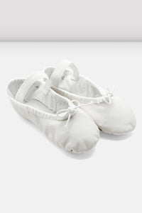 Dansoft Leather Ballet Shoe - White