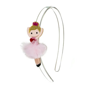 Ballerina Heart Headband - Pale Pink