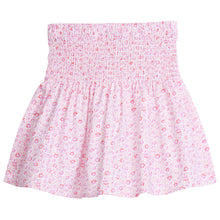 Load image into Gallery viewer, Shirred Circle Skirt - Pink Daisy