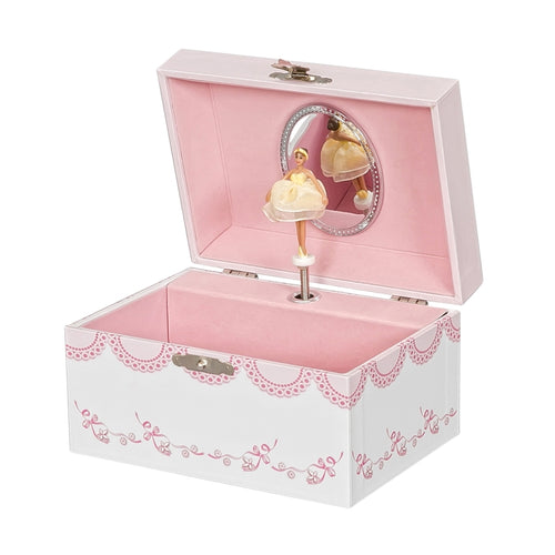 Cora Girl's Musical Ballerina Jewelry Box