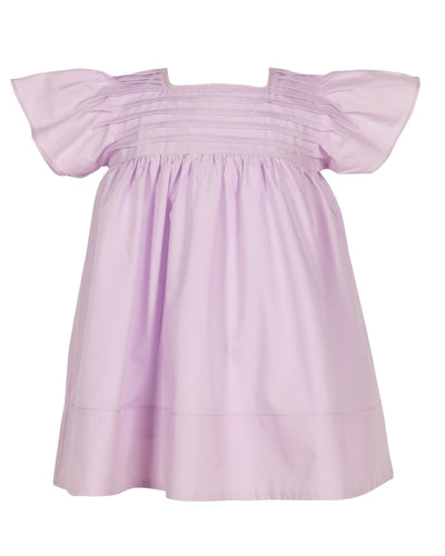 Priscilla Pleated Dress - Purple