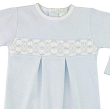 Load image into Gallery viewer, Blue Pima Cotton Daygown