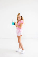 Load image into Gallery viewer, Cheryl Shorts - Hamptons Hot Pink Stripe