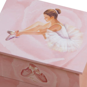 Casey Girl's Musical Ballerina Jewelry Box