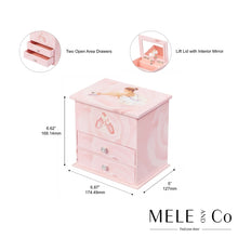 Load image into Gallery viewer, Casey Girl&#39;s Musical Ballerina Jewelry Box