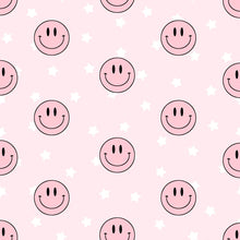 Load image into Gallery viewer, Two Piece Lounge Set - Pink Smiley