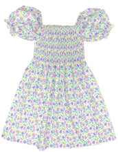 Load image into Gallery viewer, Smocked Dress - Tulips