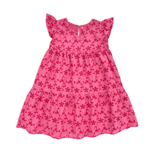 Load image into Gallery viewer, Positano Dress - Pink Eyelet