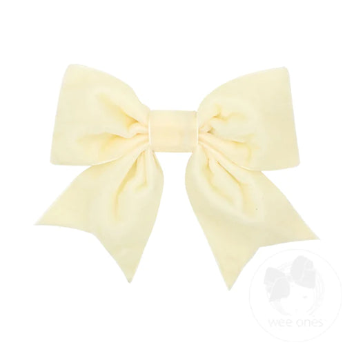 Small King Plush Velvet Bowtie With Tails - MORE COLORS