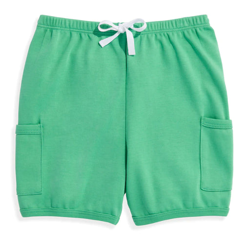 Boy's Pima Play Shorts - Green
