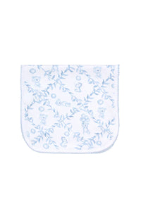 Blue Bears Trellace Burp Cloth