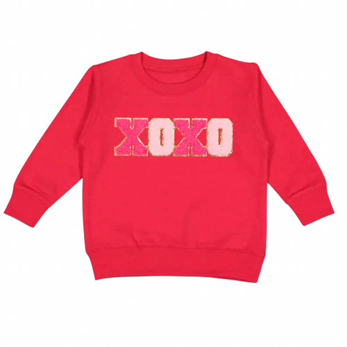 XOXO Patch Valentine’s Day Sweatshirt