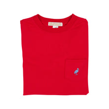 Load image into Gallery viewer, Carter Crewneck - Richmond Red with Park City Periwinkle Stork