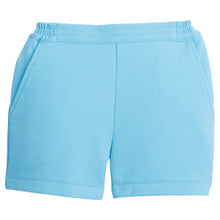 Load image into Gallery viewer, Basic Shorts - Turquoise Pique