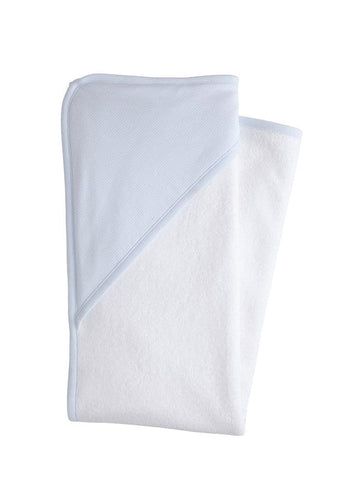 Hooded Towel - Blue Stripe