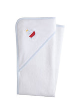 Load image into Gallery viewer, Hooded Towel - Sailboat