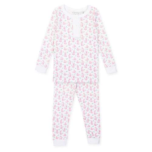 Alden Pajama Set - Bunny Hop Pink