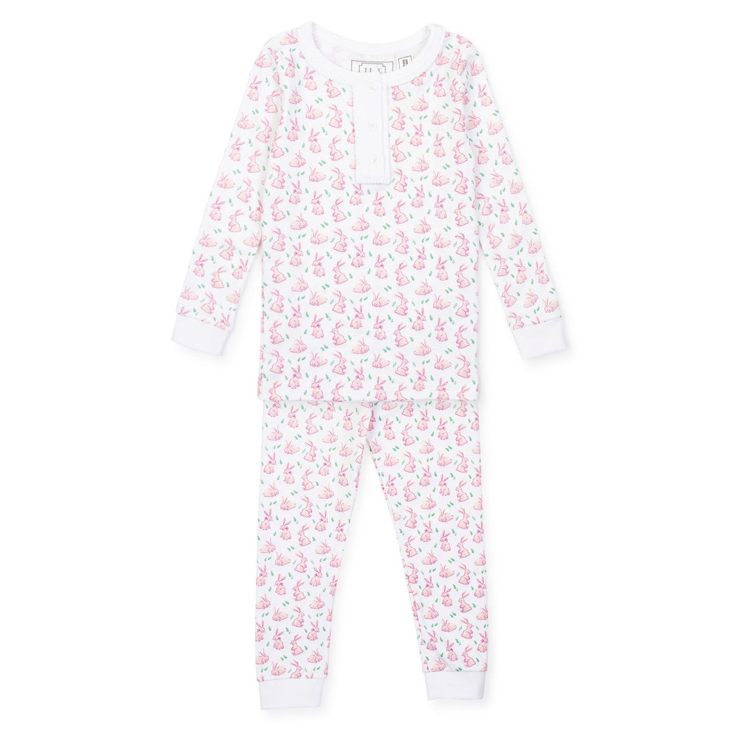 Alden Pajama Set - Bunny Hop Pink