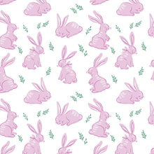 Load image into Gallery viewer, Parker Zipper Pajama - Bunny Hop Pink
