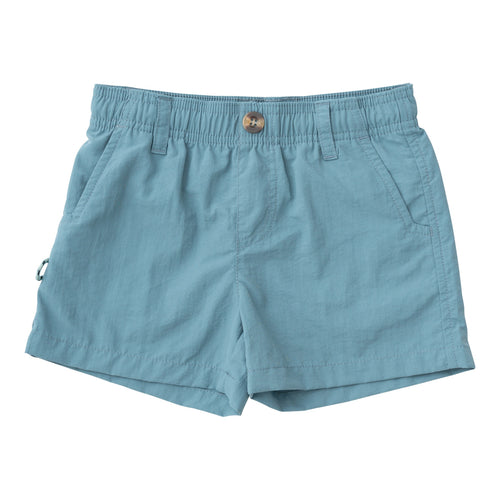 Outrigger Performance Short in Smoke Blue