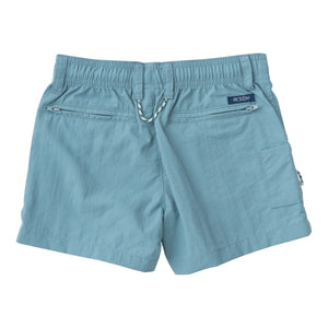 Outrigger Performance Short in Smoke Blue