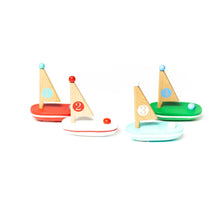 Load image into Gallery viewer, My Lil Wooden Sailboat