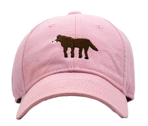 Horse on Light Pink Hat