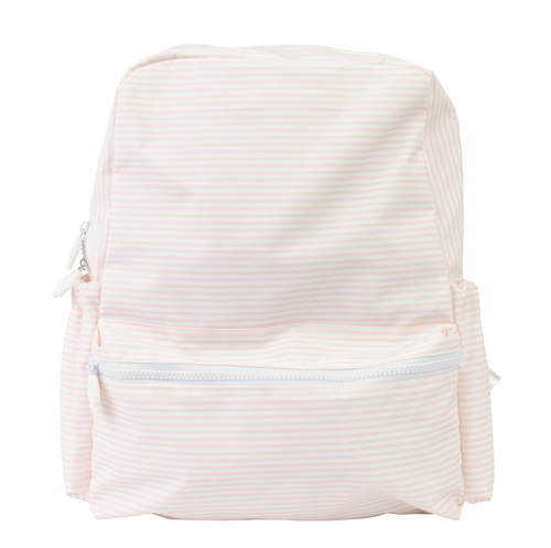 The Backpack - Small / Pink Stripe