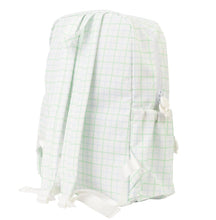 Load image into Gallery viewer, The Backpack - Small / Blue Green Windowpane