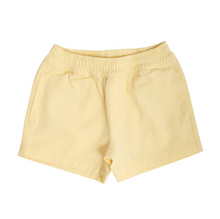 Load image into Gallery viewer, Sheffield Shorts - Bellport Butter Yellow with Buckhead Blue Stork