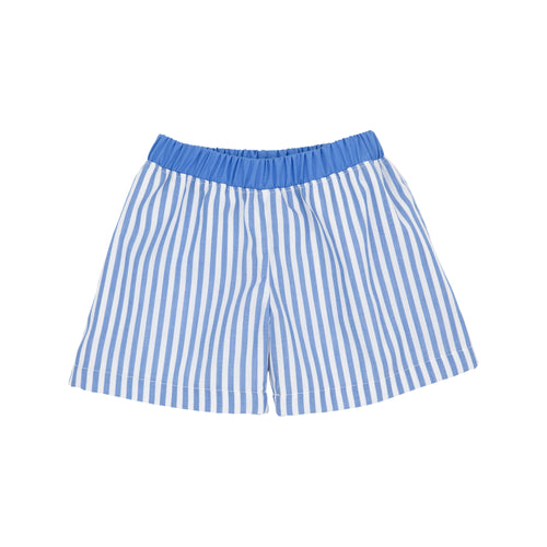 Shelton Shorts - Barbados Blue Stripe with Worth Avenue White
