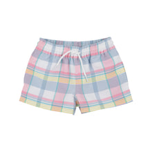 Load image into Gallery viewer, Tortola Trunks - Tennis Pro Plaid With Worth Avenue White