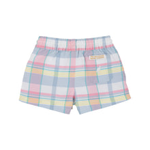 Load image into Gallery viewer, Tortola Trunks - Tennis Pro Plaid With Worth Avenue White