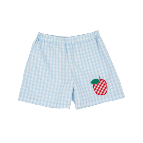 Shelton Shorts - Apple Applique