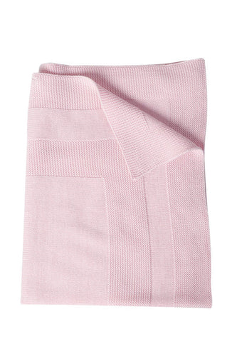 Nella Knit Blanket - Pink