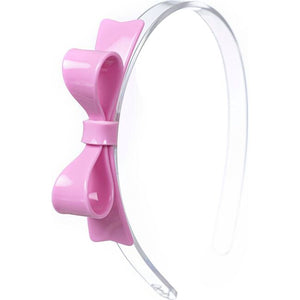 Bow Tie Candy Pink Headband