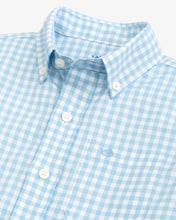 Load image into Gallery viewer, Long Sleeve Hartwell Plaid Sport Shirt - Rain Water