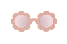 Load image into Gallery viewer, Polarized Flower Sunglasses - Peachy Keen | Rose Gold Mirrored Lens