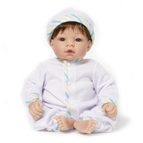 Newborn Nursery 76015 - Munchkin Blue Eyes/Brown Hair/Lt Skin