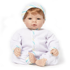 Newborn Nursery 76020 - Munchkin Blue Eyes/Strawberry Blonde Hair/Lt Skin