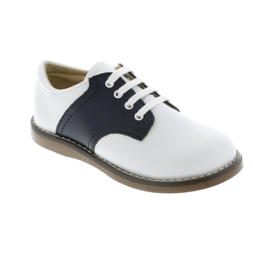 Cheer Saddle Shoe - White/Navy