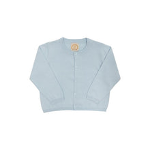 Load image into Gallery viewer, Cambridge Cardigan (Unisex) - Buckhead Blue with Light Blue Pearlized Buttons