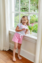 Load image into Gallery viewer, Shipley Short with Bow - Hamptons Hot Pink with White