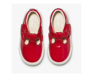 Daphne Patent Sneaker - Red