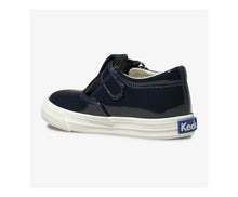 Load image into Gallery viewer, Daphne Patent Sneaker - Navy