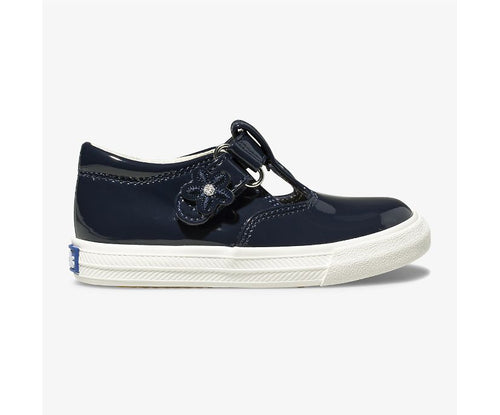 Daphne Patent Sneaker - Navy