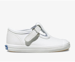 Champion Toe Cap T-Strap - White